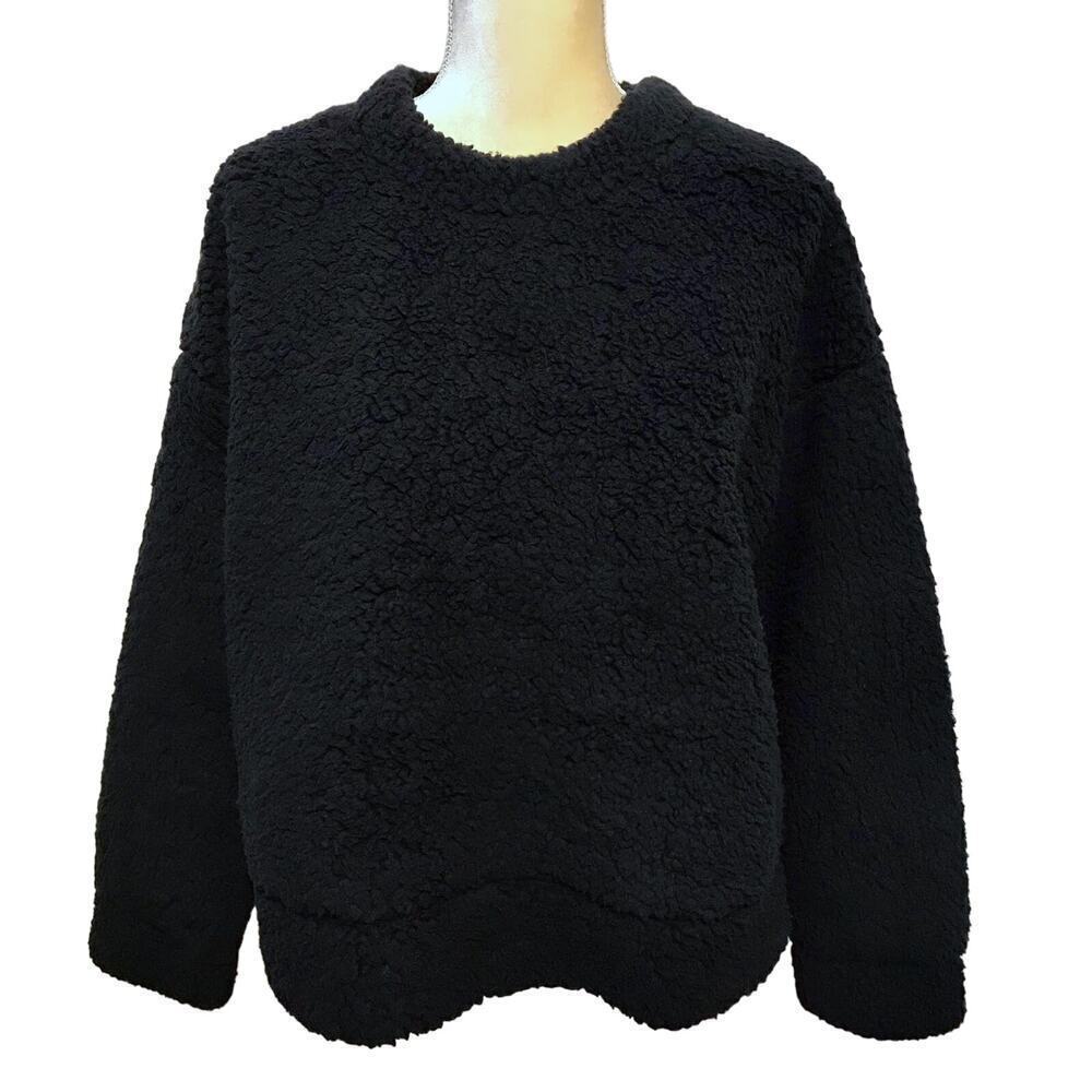 Thread & Supply NWOT Sherpa Pullover Sweatshirt Women M